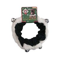Holiday Pet Velvet Bell Collar